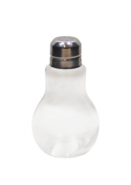 Gewürzglas/Salz und Pfefferstreuer 100ml Glühbirne